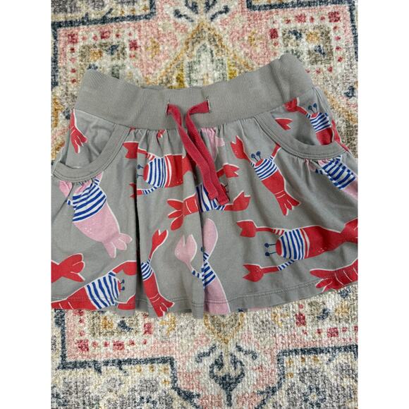 Mini Boden Girls' Lobster Skort Size 3-4 - Picture 2 of 5